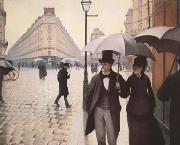 Gustave Caillebotte Paris Street A Rainy Day (mk09) oil painting